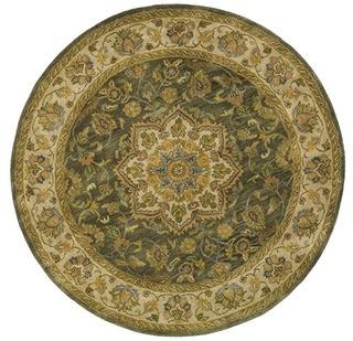 Safavieh - Heritage - HG954A - 3'6" Round - Green / Taupe 