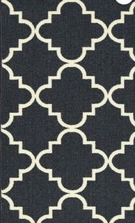 11836 Fancy trellis - Navy - 24" x 96" 