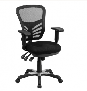 Zipcode Design Ayers Mid-Back Mesh Desk Chair - Black (ZPCD3206_23332831)