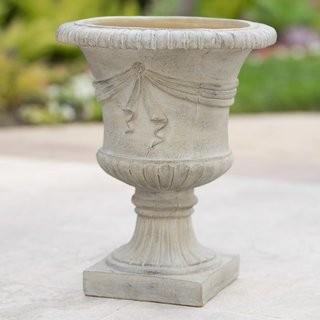 Alcott Hill Painswick Stone Urn Planter - Antique Grey (ALCT3266_15418054)