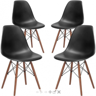 Langley Street Quintus Dining Chair (LGLY6534_27863847_27863856) - Blk - ONLY ONE!