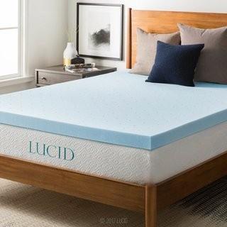 Lucid Lucid 3 Gel Memory Foam Mattress Topper - Queen (LCID1034_17758914)
