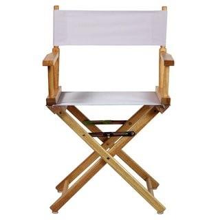Casual Home Folding Director Chair (CHFL1213_19623322_19623320) - Natural - White