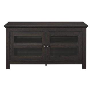 Andover Mills Dunmore 44 Wood TV Stand (ANDV3350_26609427) - Black