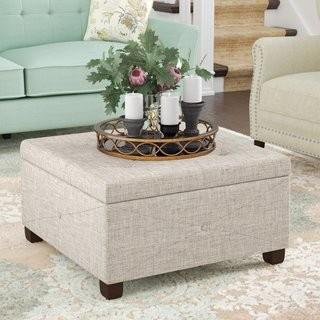 Darby Home Co Bantom Ottoman (DBYH4284_20556600) - Beige