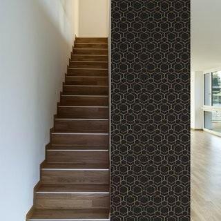 Walls Need Love George Wilson Removable 10' x 24 Geometric Wallpaper (WANL3197)