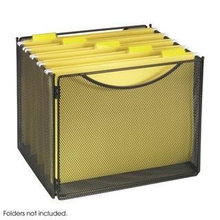 Safco Products Company Desktop File Storage Box (SF4287_20576255) - Orange
