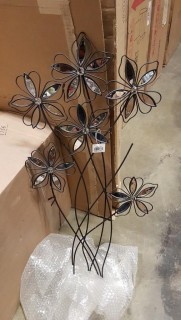 Floral Metal D?cor - 