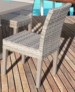Rosecliff Heights Ansonia Outdoor Dining Set - 2 Chairs ONLY !!!!!(ROHE6882) - White