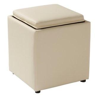Ebern Designs Elsner Storage Ottoman (EBDG1049_23211279) - White