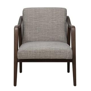 Corrigan Studio Jason Mid Century Wood Frame Armchair (CSTD3895)