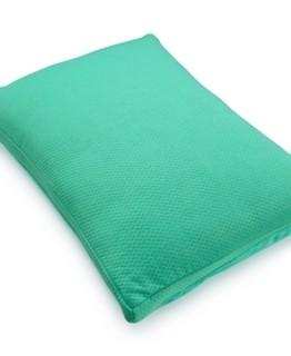 JOY MANGANO MEMORYCLOUD(TM) WARM AND COOL STANDARD PILLOW IN TEAL