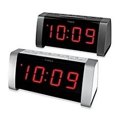 TIMEX(R) AM/FM JUMBO DISPLAY DUAL ALARM CLOCK RADIO IN BLACK