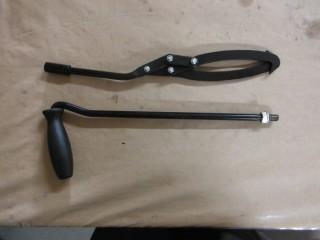 Qty of (2) Pro Point 10" Long Handle, Log Tongs.