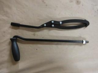 Qty of (2) Pro Point 10" Long Handle, Log Tongs.