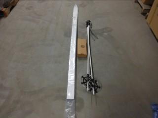 Cross Country Skis c/W Poles & Bindings