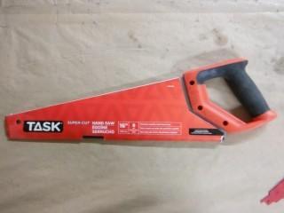 Task 16" Hand Saw, Diablo 6-1/2" Wood and Steel saw Blades, Etc