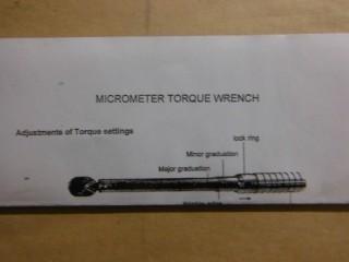 Pro Point 3/4" Drive Click Type Torque Wrench