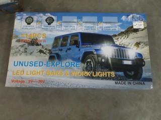 New 14 pc LED Light Bars & Work Lights 9-36 V