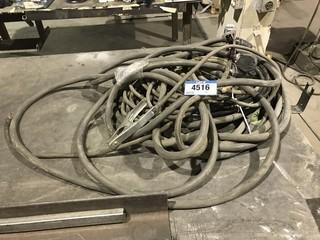 Lot of Asst. Ground Cable, Hevy Duty Power Cords, etc.