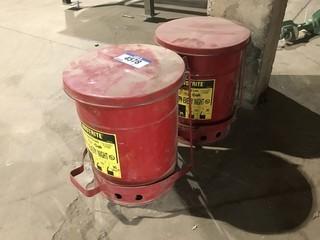 Justrite Oily Waste Can