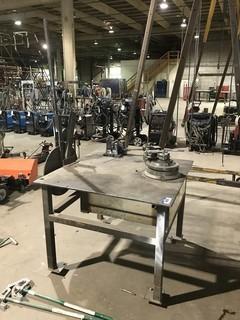 4' X 4' Shop Bench w/ Asst. Bending Equipment