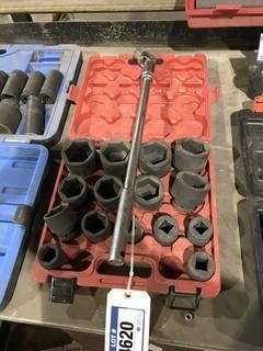 Lot of JET 3/4" Sockets and 