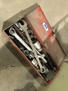 Tool Box w/ Asst. Sockets, Wrenches, etc.