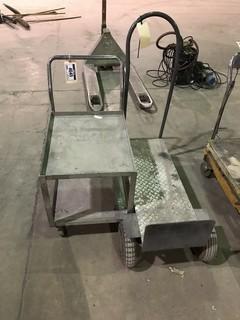 Lot of (2) Shop Carts