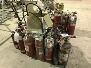 Lot of (11) Asst. Fire Extinguishers