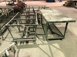 Lot of (2) Material Carts