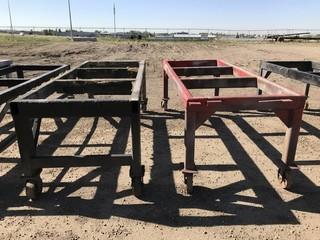 Lot of (2) Material Carts