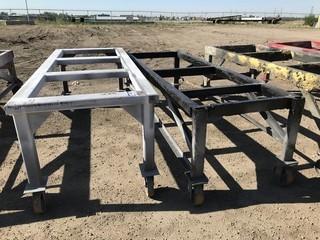 Lot of (2) Material Carts