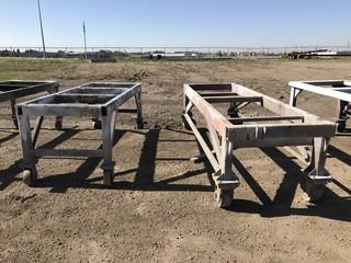 Lot of (2) Material Carts