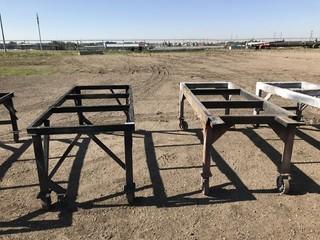 Lot of (2) Material Carts