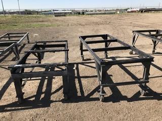 Lot of (2) Material Carts