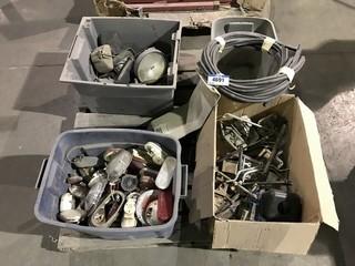 Pallet of Asst.Truck Lights, Trailer Lights, Handles, etc.