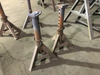 Lot of (2) Adjustable Stands