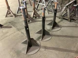 Lot of (3) Adjustable Stands