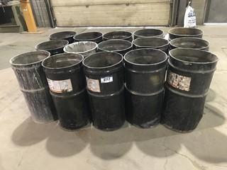 Lot of (15) Empty Cans (Used for Waste Bins)