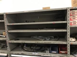 Contents of Shelving and Built -In Multi-Drawer Parts Cabinets Including Asst. Nuts, Bolts, Spring Pins, Snap Rings, Handles, Bulbs, etc.