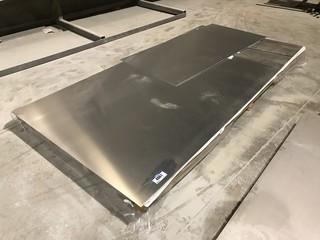 Lot of (11) Asst. Size Stainless and Aluminum Sheets