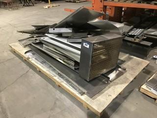 Lot of Asst. Steel, Stainless and Aluminum WIP, Grating, etc.