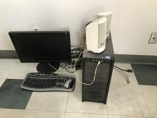 Lot of Desktop Computer, Desktop Speakers, LG Monitor, Mouse, Keyboard etc