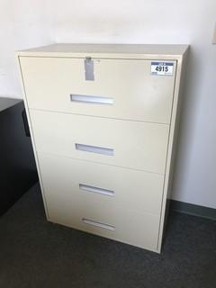 4-Drawer Lateral Filing Cabinet