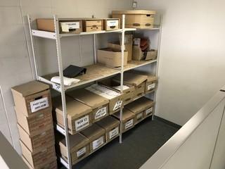 Lot of (2) Sections of EZ-Rect Shelving