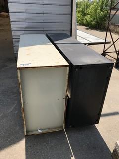 Lot of (2) Asst. Shop Cabinets