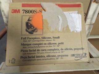 3M Small Silicone Full Face Plate 7800S-S