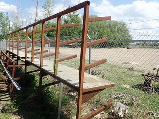 Single Sided Approx. 32' Cantilever Rack. **LOCATED IN STETTLER FAR EAST YARD**
