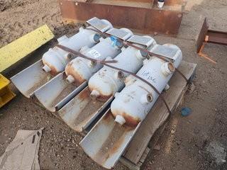 Lot of (4) 8"X24" 1440psi Sweet Vessels. **LOCATED IN STETTLER EAST YARD**